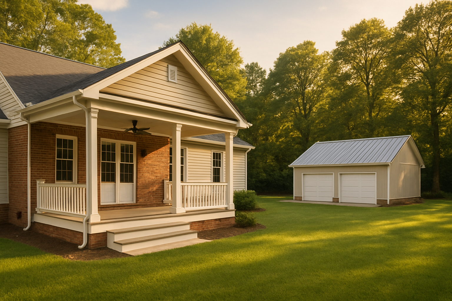 How Decks, Porches, Garages, and Shops Add Usable Space to Your Property